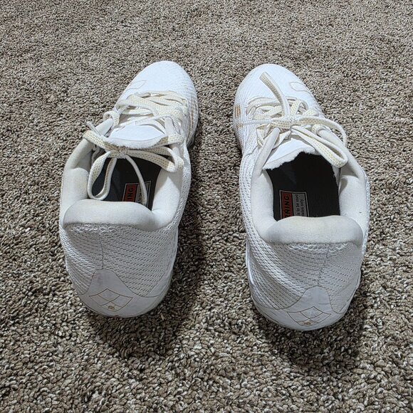 Under Armour Football Cleats White/Gold Men’s Size 8.5 Pre-Owned - Picture 6 of 13